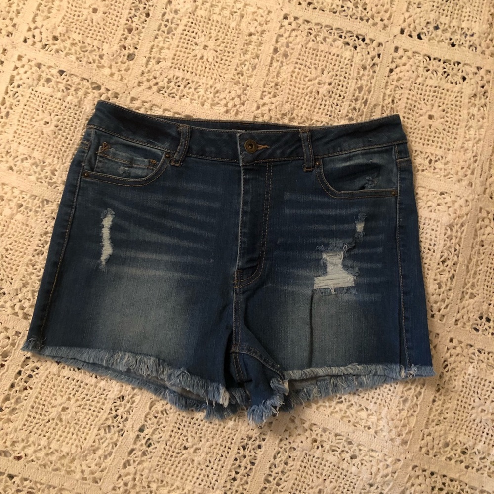 Blue Jean shorts size large